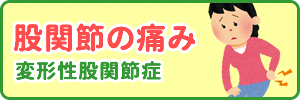 股関節の痛み・変形性股関節症